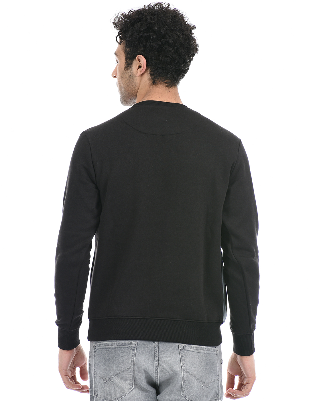 Cloak & Decker by Monte Carlo Men Printed Black Sweatshirt